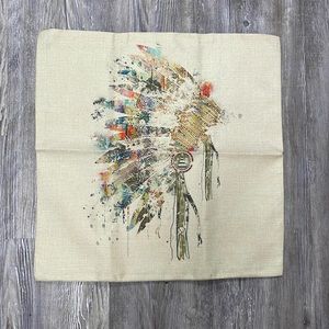 Indian Headdress pillow sham